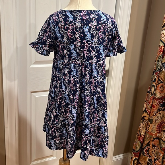 Lily Pulitzer NWOT tiered cotton dress size 8-10 - Picture 2 of 5
